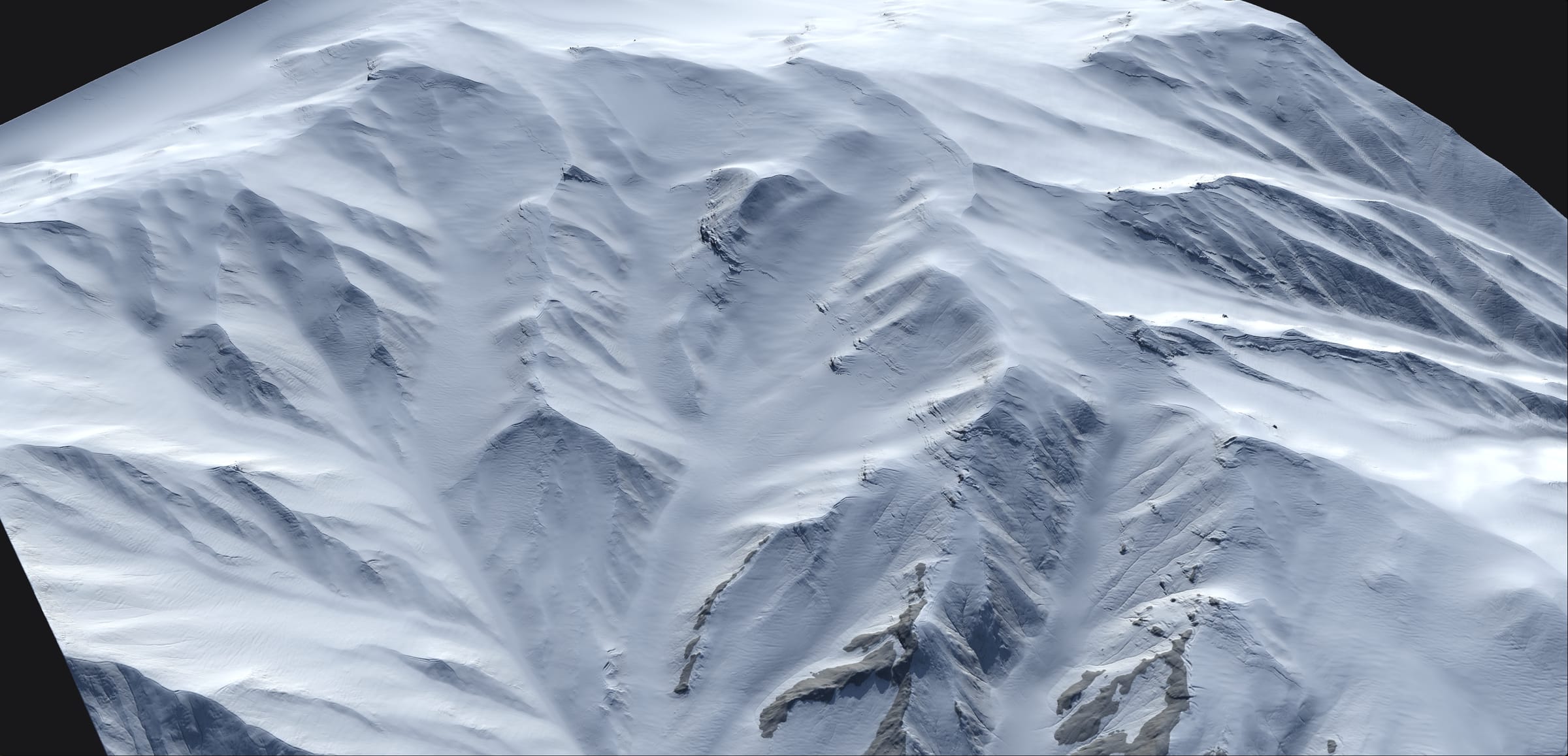 Gaea 雪景シーン