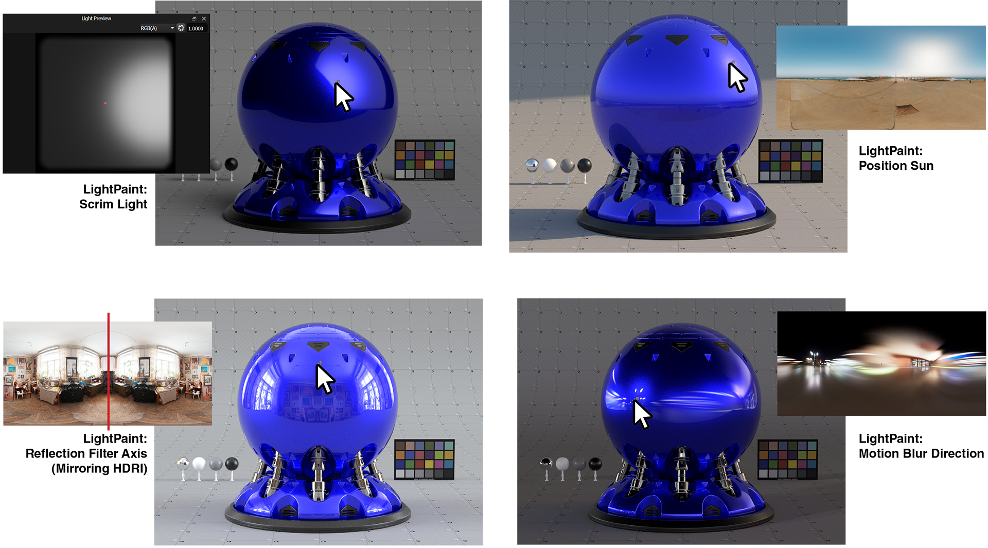 例：LightPaint の独自機能