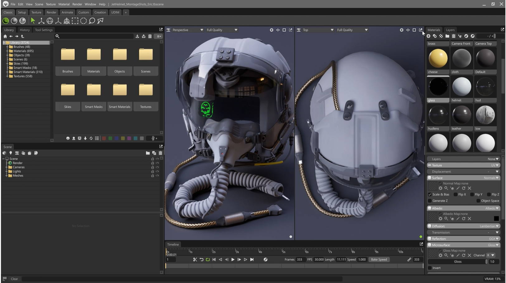 作業スペース例1