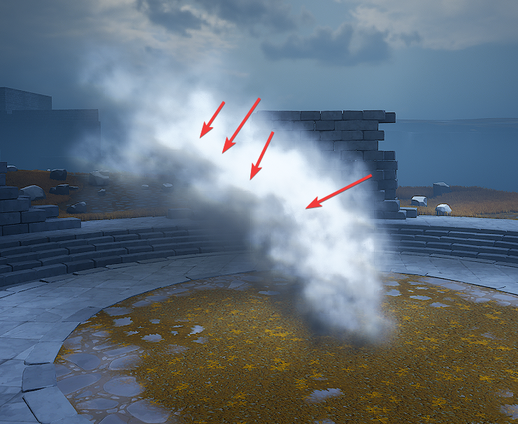 明るさは少し受け入れやすくなったものの、グラデーションに硬いラインが見える